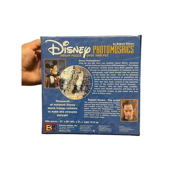 Disney Double Sided Villains and Winnie the Pooh Puzzles Set of 2, NIB - Picture 9 of 9